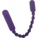 Booty Beads Vibrating Anal Beads - Purple