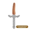 THE REALM REALISTIC 7INCH LOCK ON DILDO