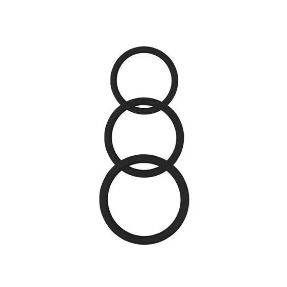 Get Lock Magnum Force Cock Ring-Black