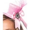 Mały kapelusik Velvet Clip-On Top Hat