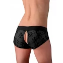 Envy Crotchless Lace Strap-On Harness - Black