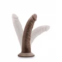 DR. SKIN 7INCH COCK SUCTION CUP VANILLA