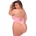 SO FRESH SEAMLESS BODYSUIT PINK, XL/2XL