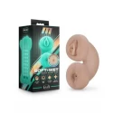 M for Men - Soft and Wet - Double Trouble Masturbator Glow in the Dark