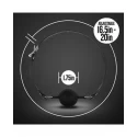 Noir - Breathable Silicone Ball Gag - Black