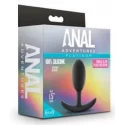 Anal Adventures Platinum - Silicone Vibra Slim Plug -Medium