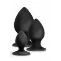 Anal Adventures Platinum - Anal Stout Plug Kit
