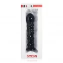 7" Glass Romance Dildo Black