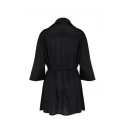 SYBILLA PEIGNOIR black S/M - Casmir