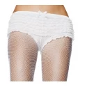 Nylon Fishnet Pantyhose - White