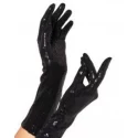 Cekinowe, długie rękawiczki Sequin Elbow Length Gloves