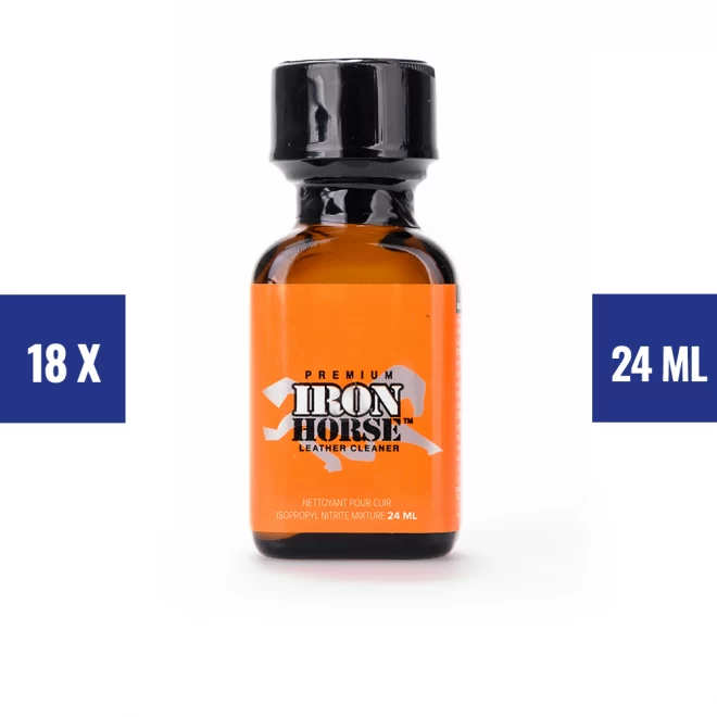 Leather cleaner ip 018 x 24 ml. iron horse