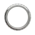 Stainless steel tire donut cockring - jumbo - 40 mm.