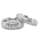 Stainless steel tire donut cockring - jumbo - 40 mm.