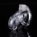 Brutus shark cage - chastity cage - clear