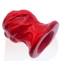 [sil] pighole squeal ff veiny hollow plug - red