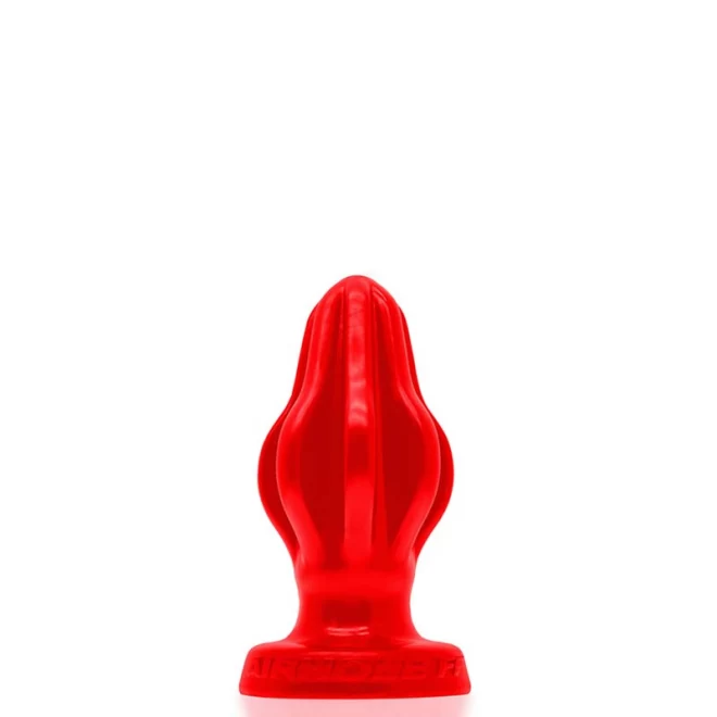 [sil] airhole small finned buttplug - red