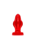 [sil] airhole small finned buttplug - red