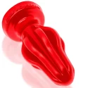 [sil] airhole small finned buttplug - red