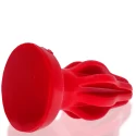 [sil] airhole small finned buttplug - red