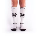 Brutus puppy party socks w. pockets white / black