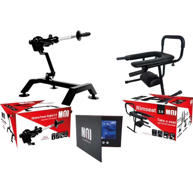 The xtreme set: power engine 2.0 + play & rim seat + display