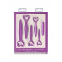 Silicone vaginal dilator set