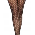 Rajstopy z oryginalnym tłoczeniem Plaited lace pantyhose