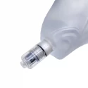 [sil|tpr] glowhole-1 - buttplug + led insert - small - clea