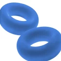 Hünkyjunk stiffy cockring 2-pack - teal ice