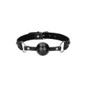 Breathable ball gag - with diamond studded straps