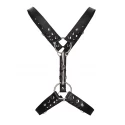 Men's harness with metal bit - one size