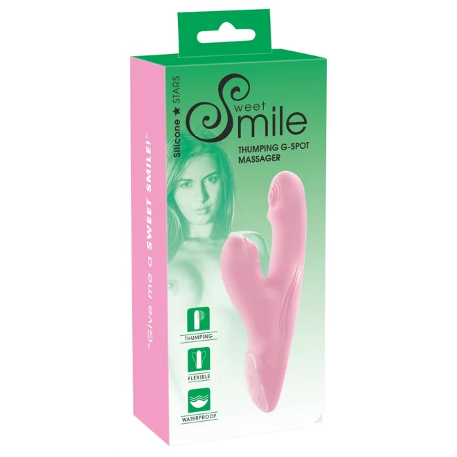 Wibrator Sweet Smile Dual Thumping G-Spot Massager
