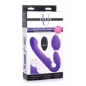 G-Pulse Vibrating Strapless Strap-On - Purple
