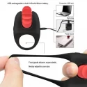 OTOUCH - 12 Kiss Silicone Vibrating Cock ring