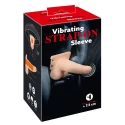 Nakładka strap-on z vibracjami Vibrating strap-on Sleeve