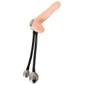 Zestaw - pierścień na penisa i kulki analne Heavy Gear Cock Ring&Ass Plugs