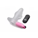 Love Tunnel - Vibrating Vagina Toy for Couples with Remote Control