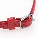 Heart Lock - Collar With Keys - Red