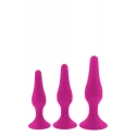 FLIRTS CURVED ANAL TRAINING KIT PINK