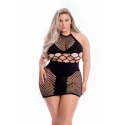 GIRL GONE BAD DRESS BLACK, PLUS SIZE