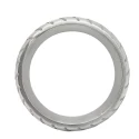 Stainless steel tire donut cockring - large - 45 mm.