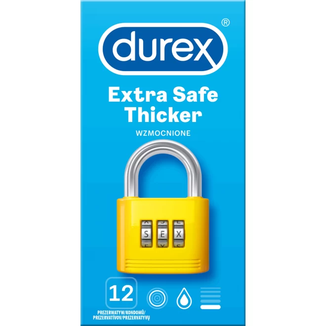 Prezerwatywy Durex Extra Safe 12 szt.