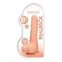 Dildo Real Rock Dong With Testicles 10''