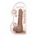 Dildo Real Rock Dong With Testicles 10''