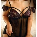 Dream Lover Babydoll With Sexy Thong - Curvy