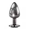 Duży korek analny Black Gem Anal Plug Large