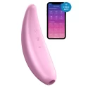 Stymulator łechtaczki z wibracjami, sterowany aplikacją Satisfyer Curvy 3+