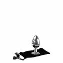 Duży korek analny Clear Gem Anal Plug Large