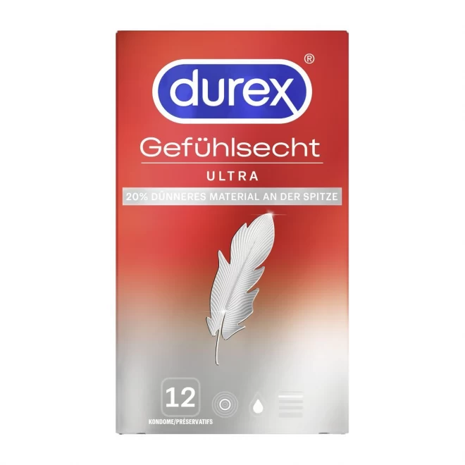 Prezerwatywy Durex Gefühlsecht Ultra 12szt.